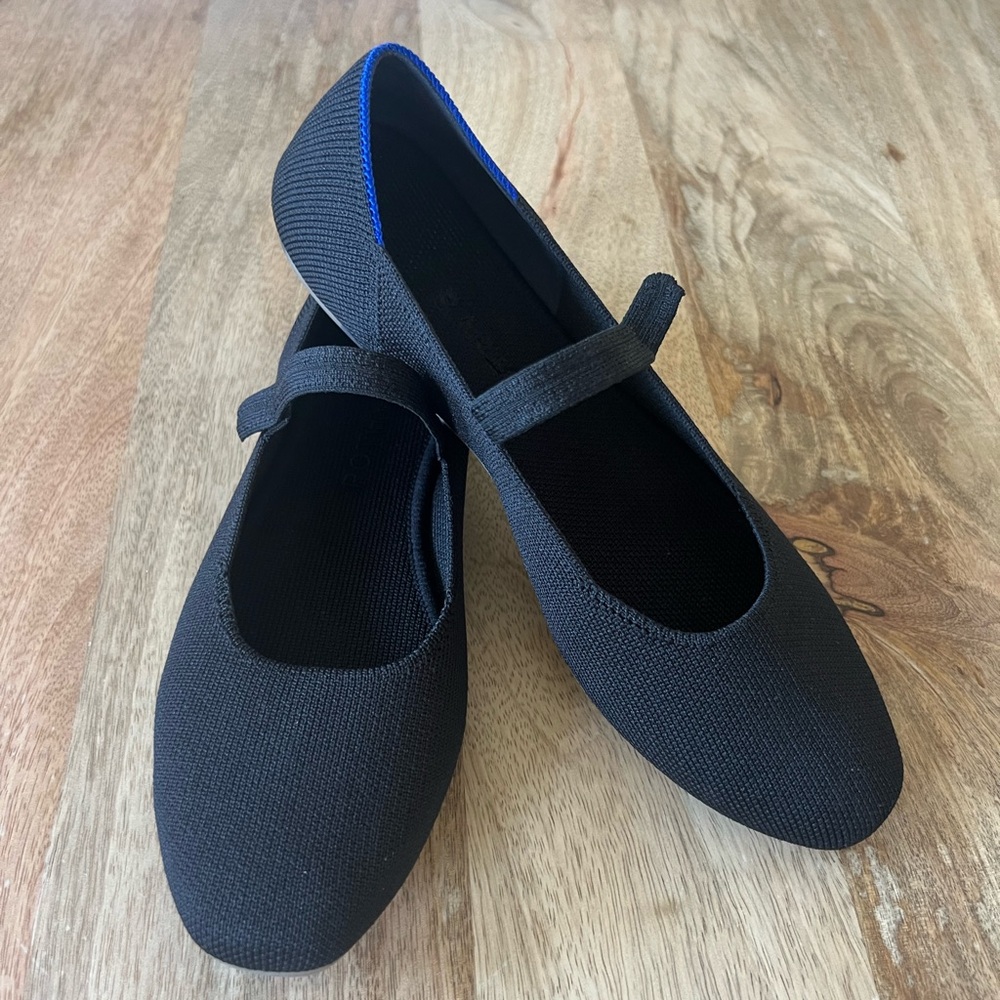 Rothy’s Square Mary Jane Flat Sz 8.5